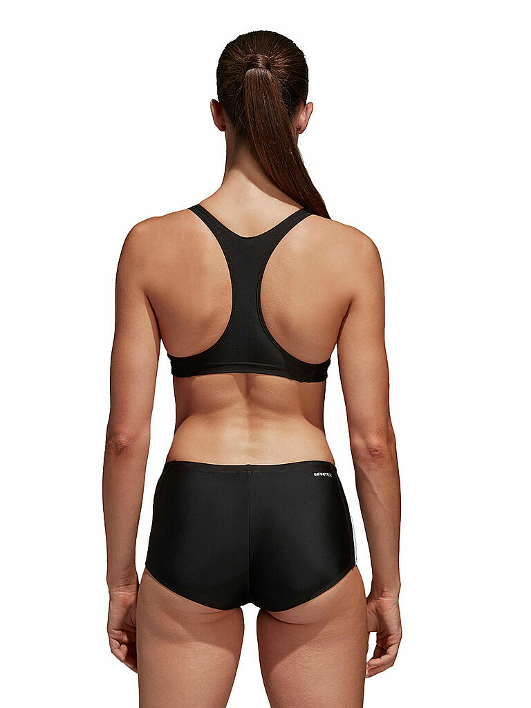 Adidas Damen Bikini Essence Core Streifen Schwarz